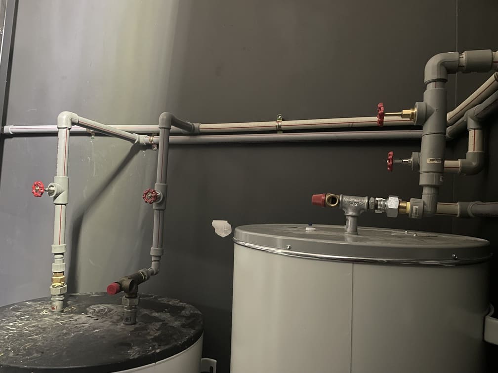 reparación de fuga de gas